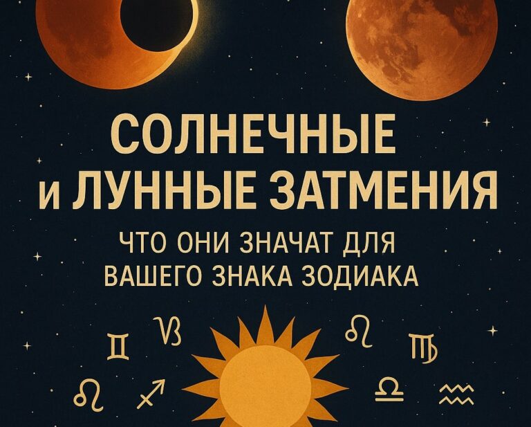 Солнечные и лунные затмения: что они значат для вашего знака зодиака