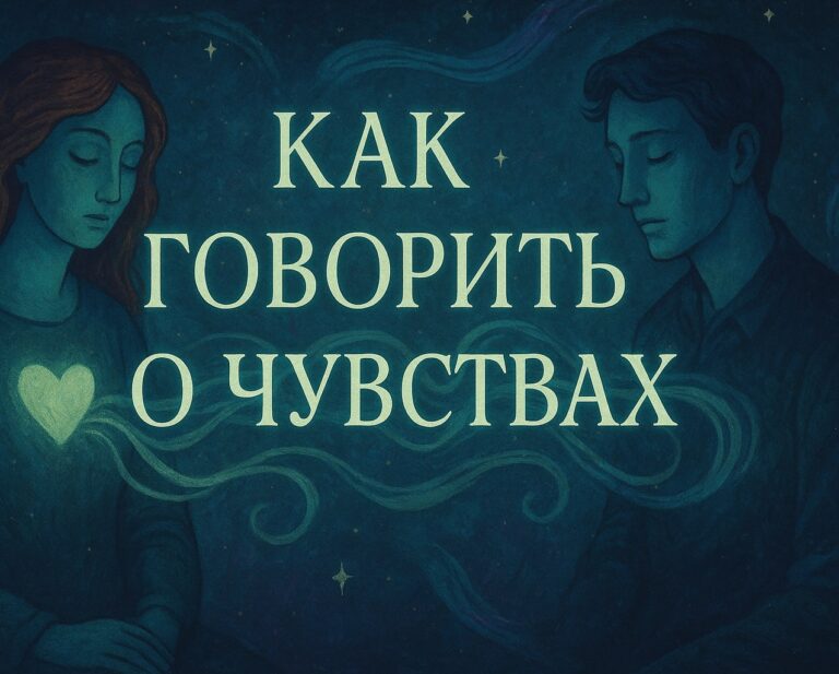 Как говорить о чувствах, когда «не умею»